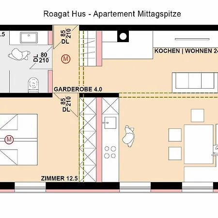 Apartment Roagat Hus *